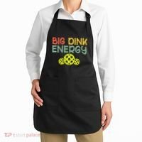 Retro Big Dink Energy Pickleball Funny Pickle Ball Lover Apron thumb 2