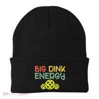 Retro Big Dink Energy Pickleball Funny Pickle Ball Lover Beanie thumb 0