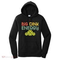 Retro Big Dink Energy Pickleball Funny Pickle Ball Lover Women's Hoodie thumb 0