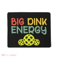 Retro Big Dink Energy Pickleball Funny Pickle Ball Lover Mousepad thumb 0