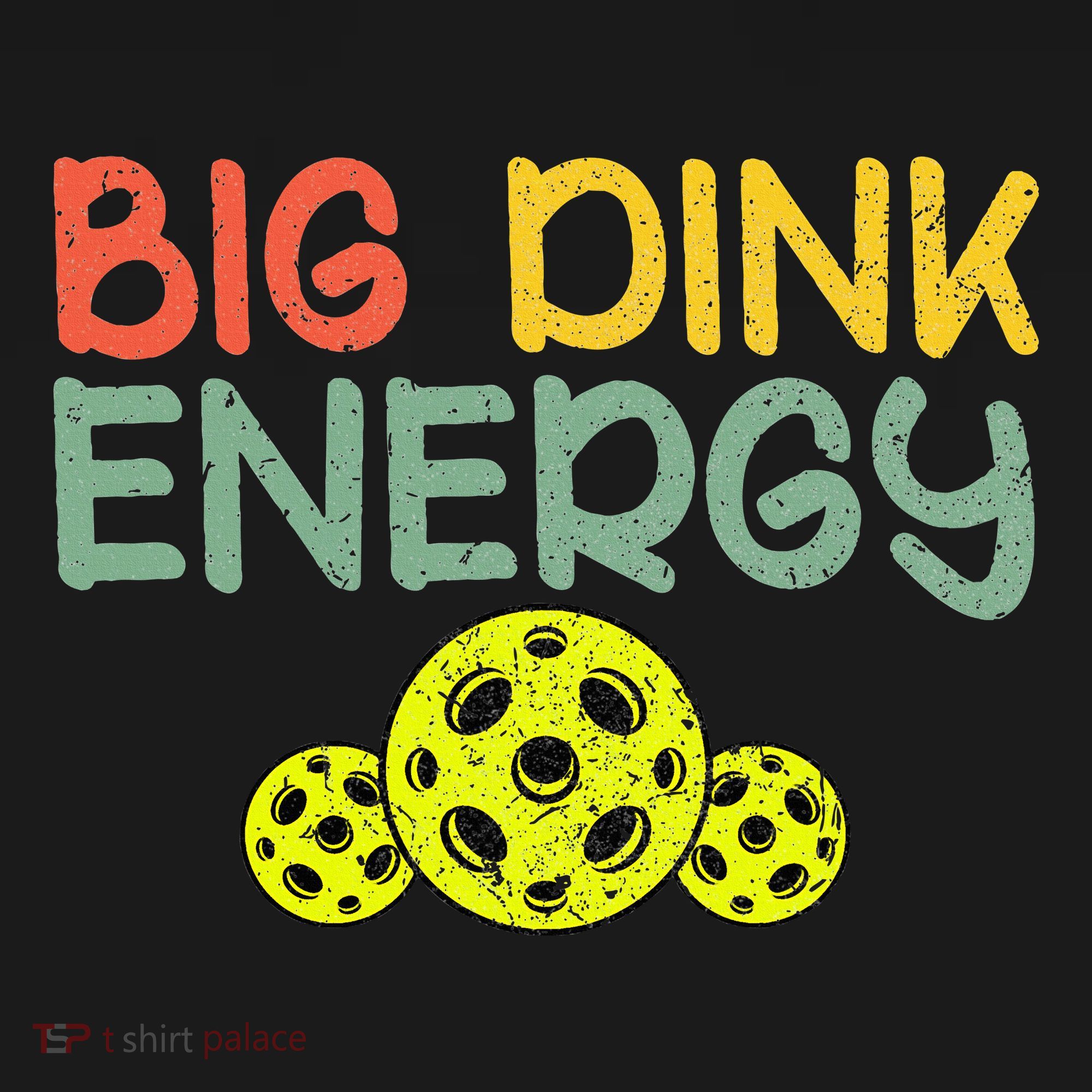 Retro Big Dink Energy Pickleball Funny Pickle Ball Lover Mousepad