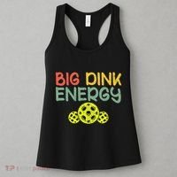 Retro Big Dink Energy Pickleball Funny Pickle Ball Lover Women's Tank Top thumb 3