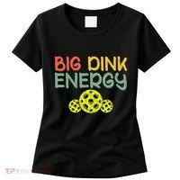 Retro Big Dink Energy Pickleball Funny Pickle Ball Lover Women's T-Shirt thumb 0