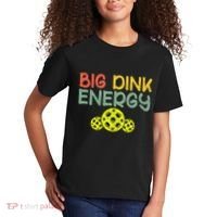 Retro Big Dink Energy Pickleball Funny Pickle Ball Lover Kids T-Shirt thumb 2