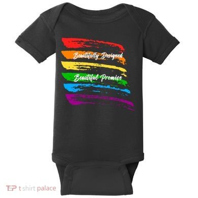 Rainbows Beautifully Designed Beautiful Promise Baby Bodysuit