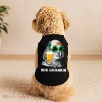 Retro Ben Drankin Beer Holiday Gift St Patricks Day Gift Doggie Tank thumb 2