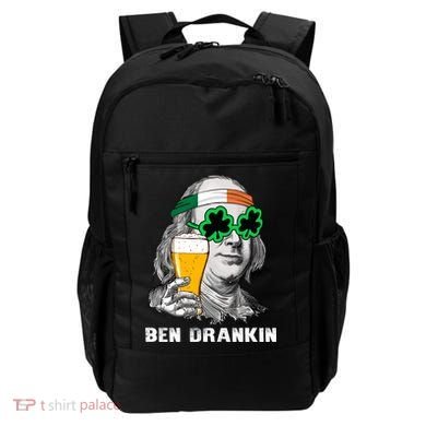 Retro Ben Drankin Beer Holiday Gift St Patricks Day Gift Backpack
