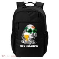 Retro Ben Drankin Beer Holiday Gift St Patricks Day Gift Backpack thumb 0
