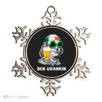 Retro Ben Drankin Beer Holiday Gift St Patricks Day Gift Ornament thumb 0