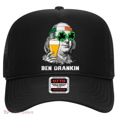 Retro Ben Drankin Beer Holiday Gift St Patricks Day Gift Hat