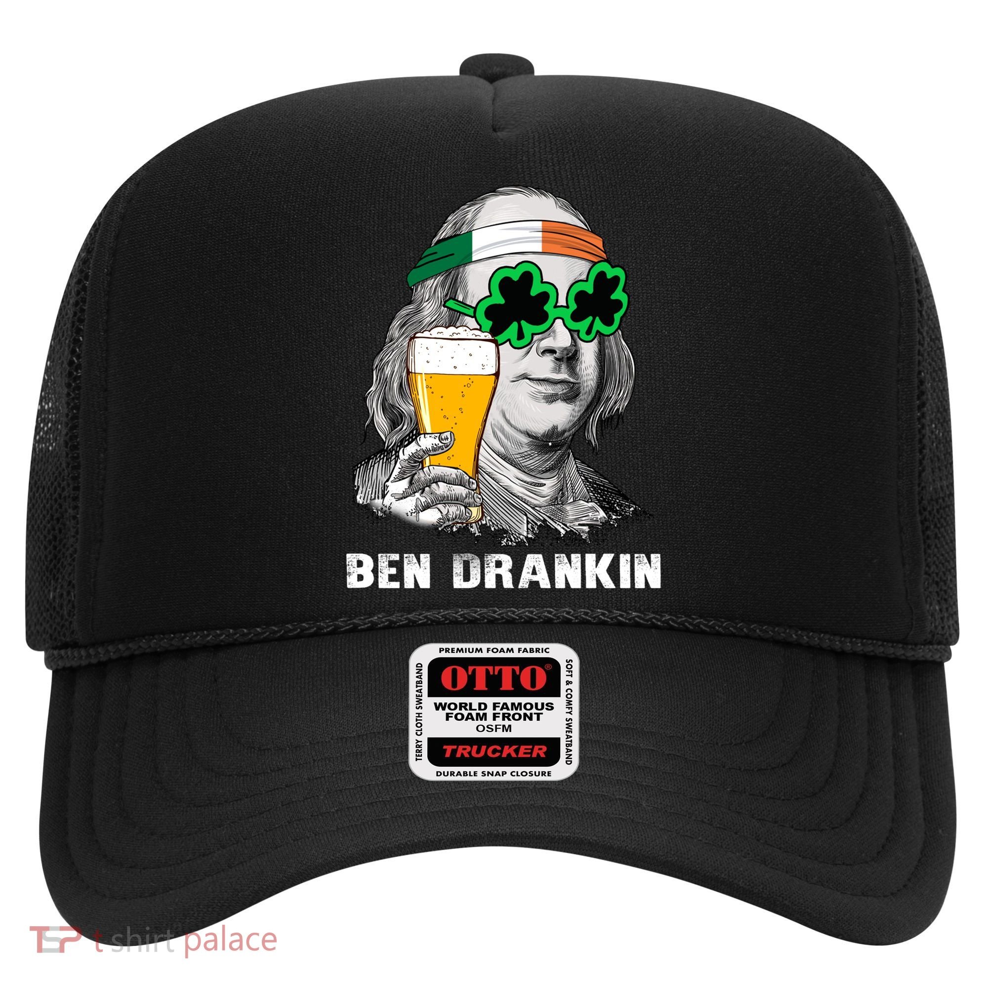 Retro Ben Drankin Beer Holiday Gift St Patricks Day Gift Hat