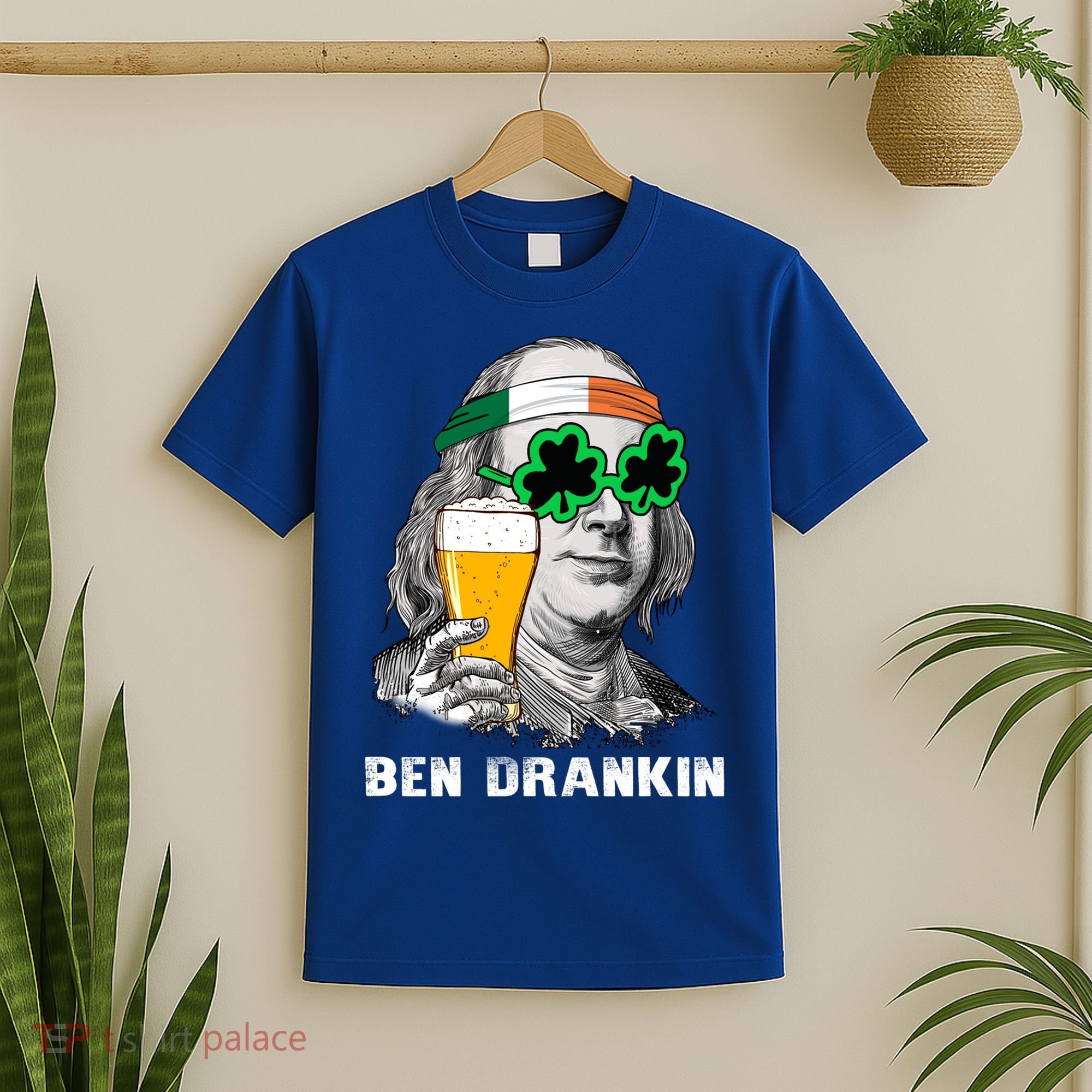 Retro Ben Drankin Beer Holiday Gift St Patricks Day Gift T-Shirt