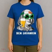 Retro Ben Drankin Beer Holiday Gift St Patricks Day Gift T-Shirt thumb 4