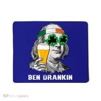 Retro Ben Drankin Beer Holiday Gift St Patricks Day Gift Mousepad thumb 0