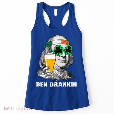 Retro Ben Drankin Beer Holiday Gift St Patricks Day Gift Women's Tank Top