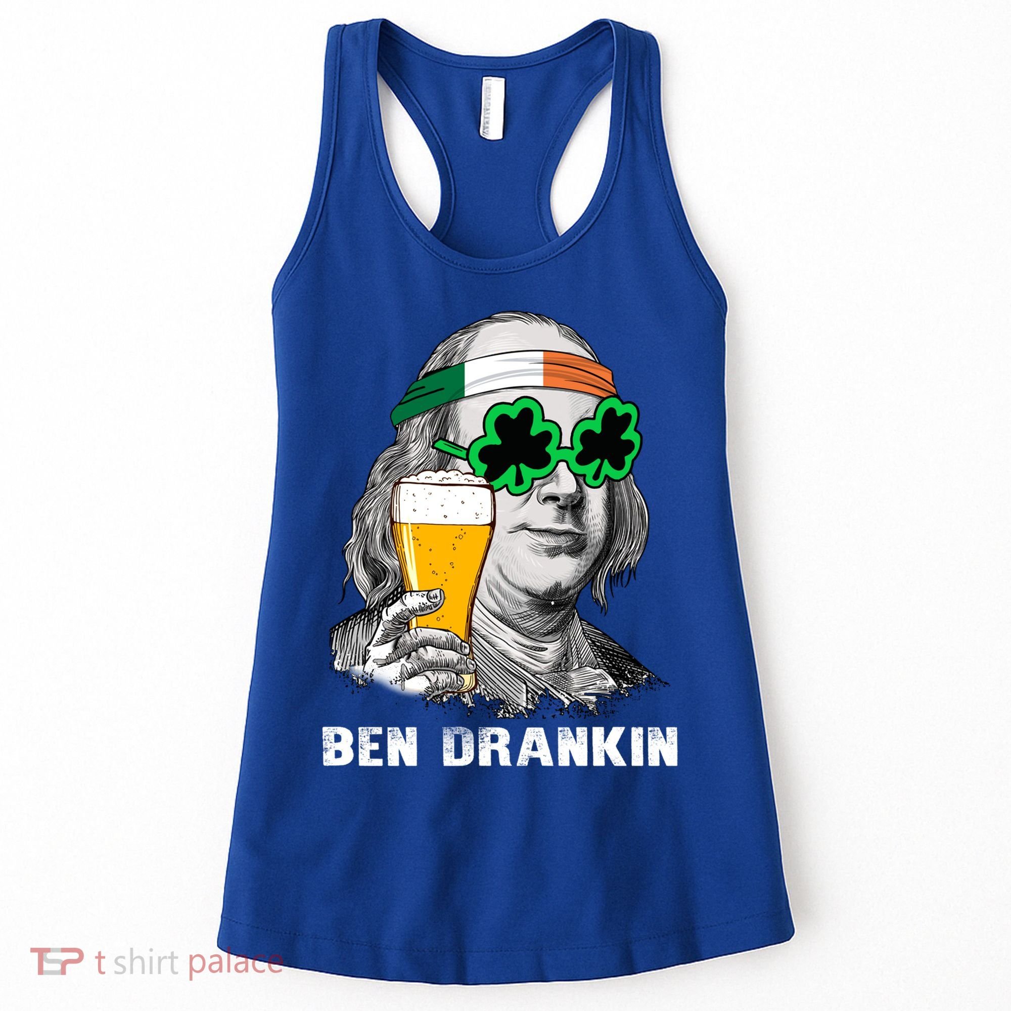 Retro Ben Drankin Beer Holiday Gift St Patricks Day Gift Women's Tank Top