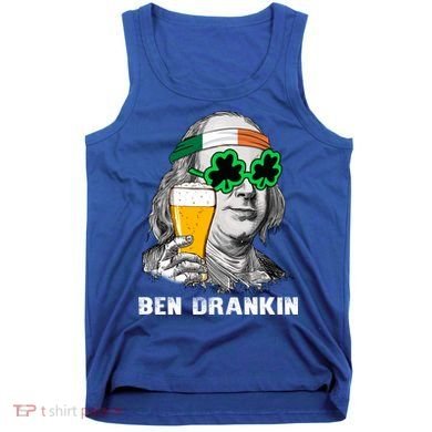 Retro Ben Drankin Beer Holiday Gift St Patricks Day Gift Tank Top