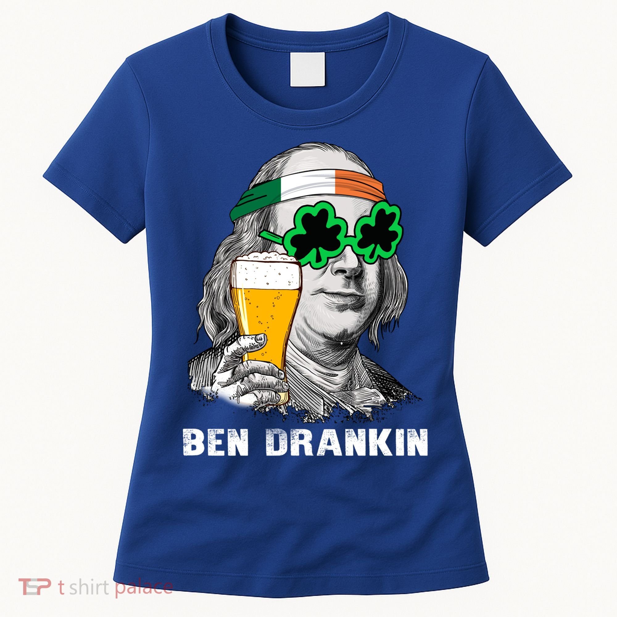 Retro Ben Drankin Beer Holiday Gift St Patricks Day Gift Women's T-Shirt