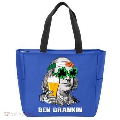 Retro Ben Drankin Beer Holiday Gift St Patricks Day Gift Tote Bag