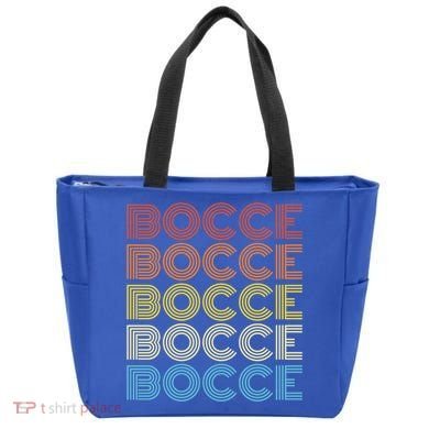 Retro Bocce Design For Bocce Ball Lover Bocci Player Gift Tote Bag