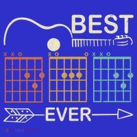 Retro Best Dad Ever D A D Chord Guitar Guitarist Fathers Day Gift Sweatshirt thumb 3