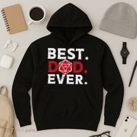 Rpg Best Dad Ever Funny Gamer Daddy Papa Hoodie thumb 3