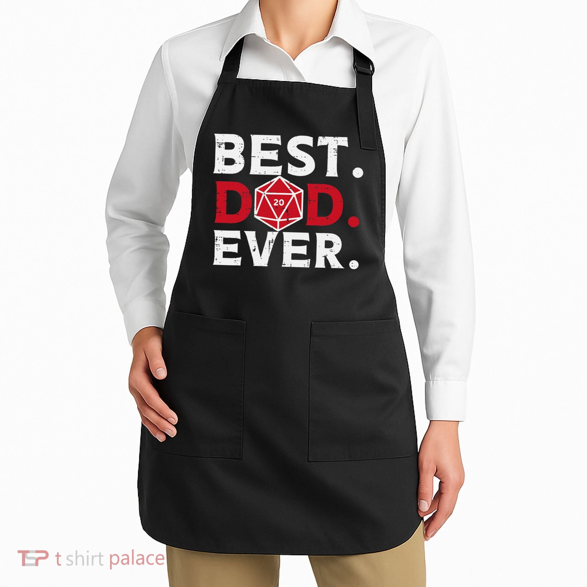 Rpg Best Dad Ever Funny Gamer Daddy Papa Apron