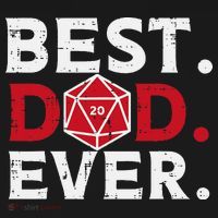 Rpg Best Dad Ever Funny Gamer Daddy Papa Mousepad thumb 1