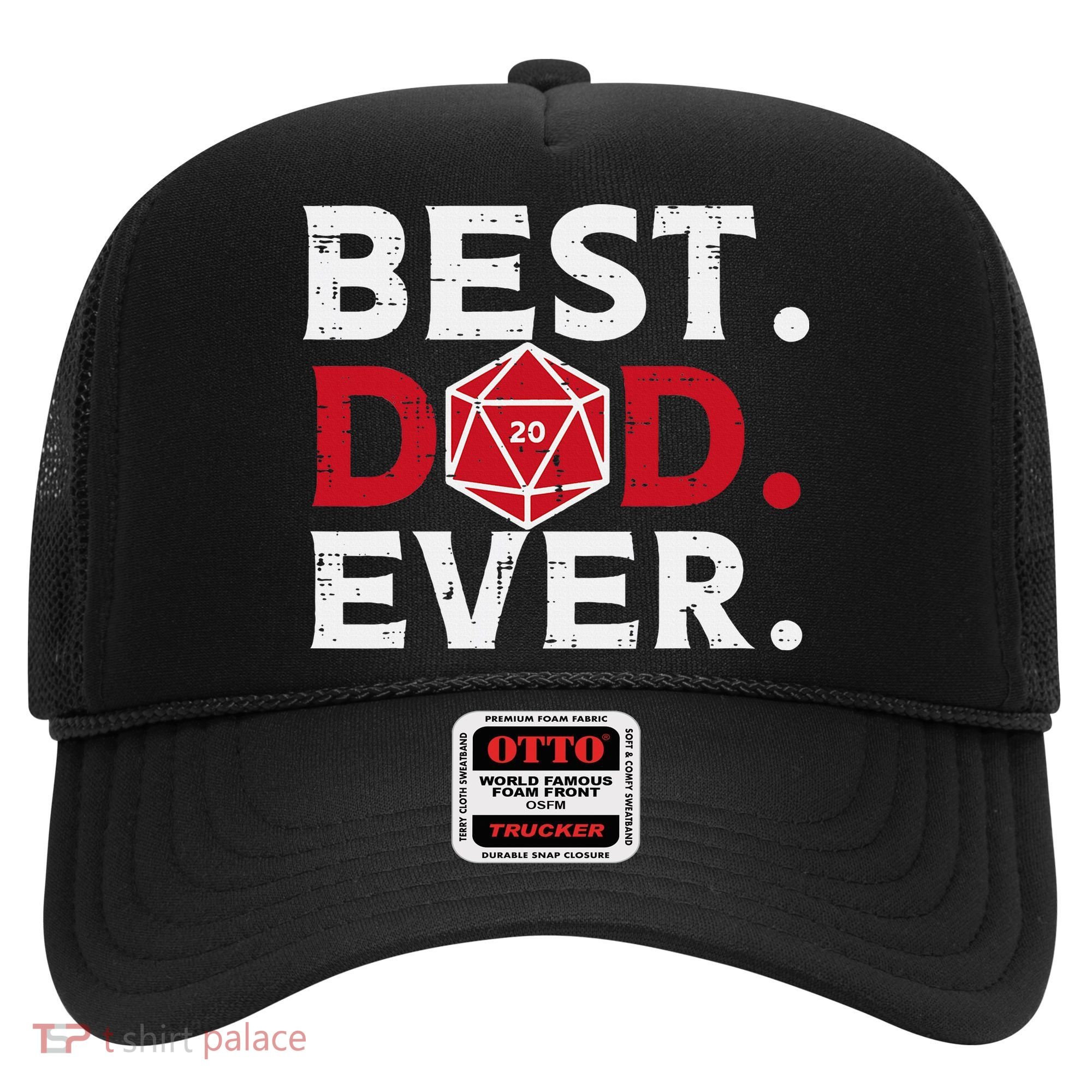 Rpg Best Dad Ever Funny Gamer Daddy Papa Hat