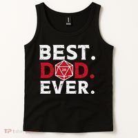 Rpg Best Dad Ever Funny Gamer Daddy Papa Tank Top thumb 2