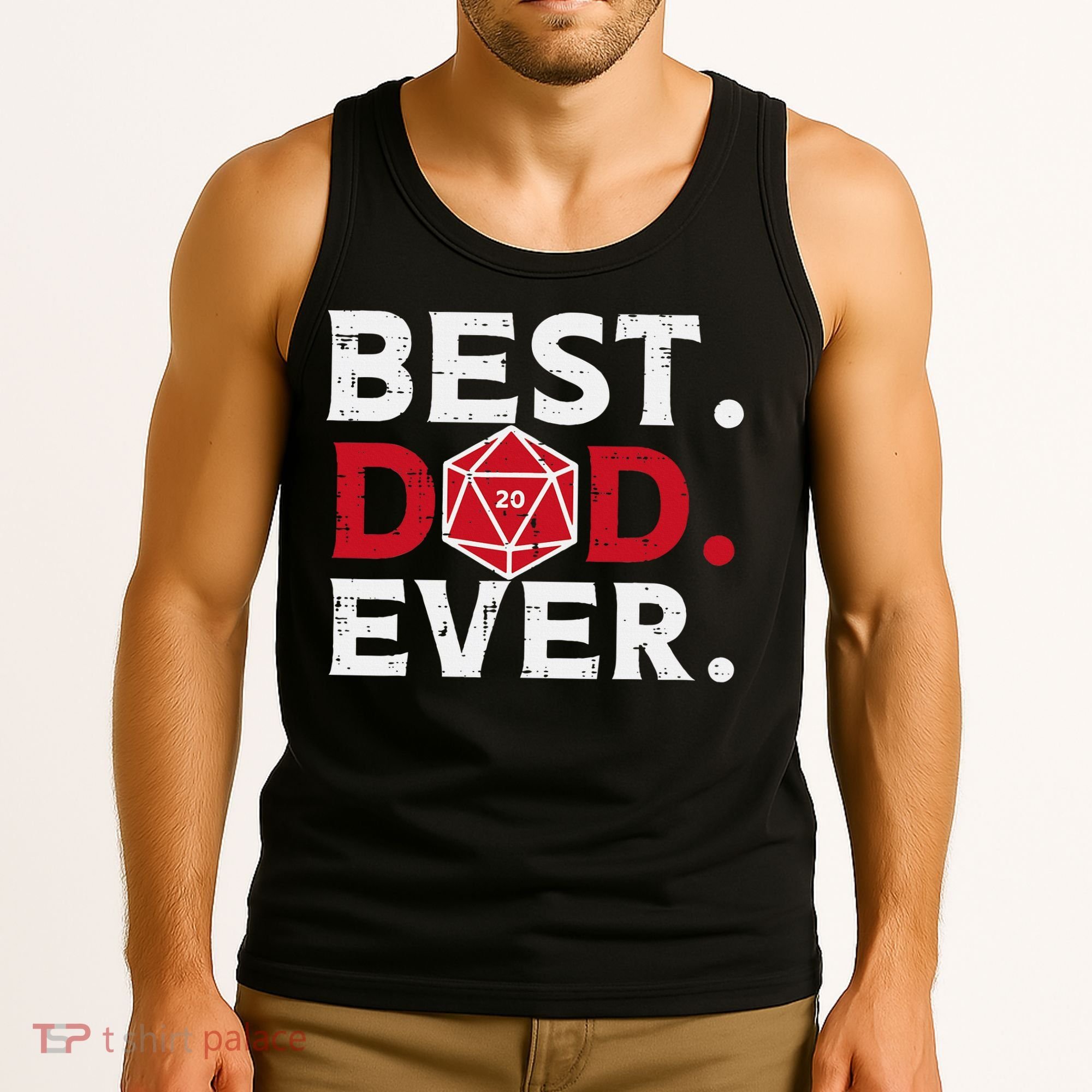 Rpg Best Dad Ever Funny Gamer Daddy Papa Tank Top