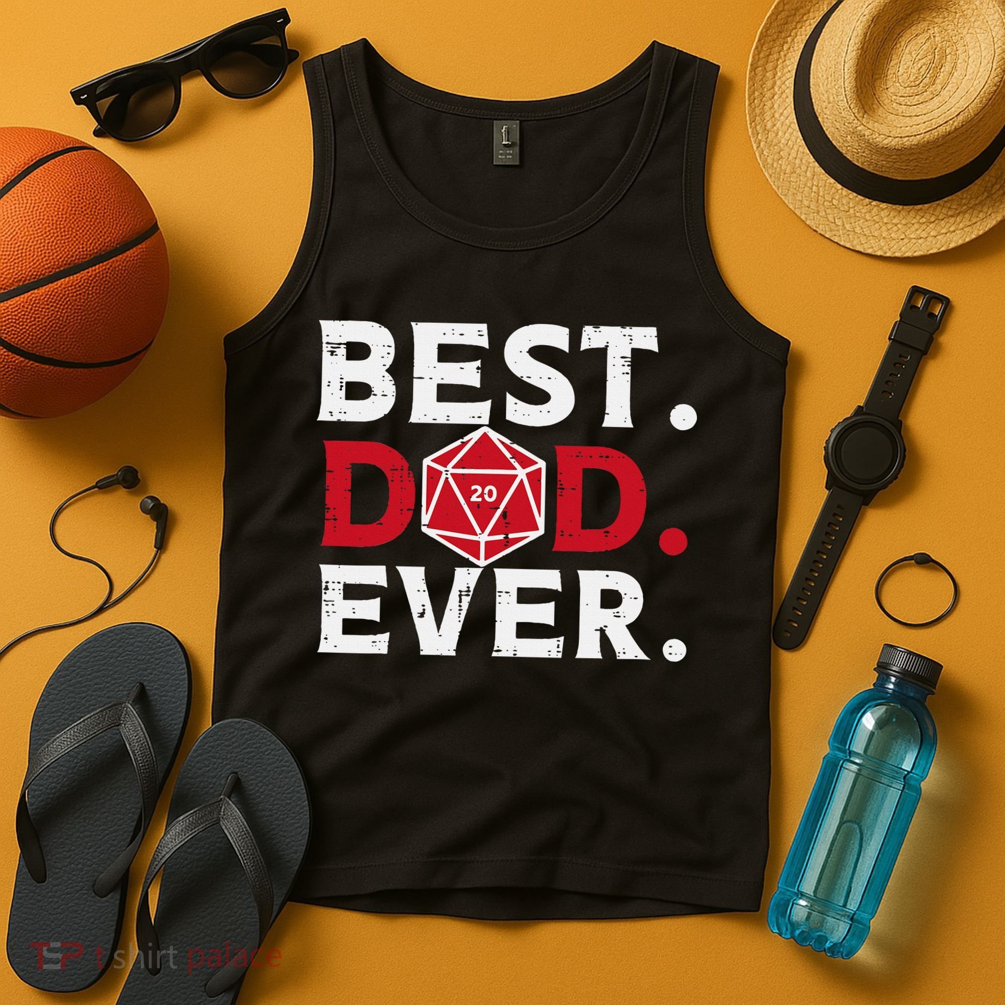 Rpg Best Dad Ever Funny Gamer Daddy Papa Tank Top