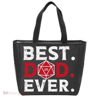 Rpg Best Dad Ever Funny Gamer Daddy Papa Tote Bag
