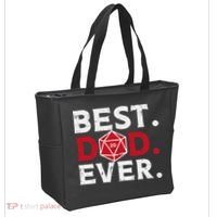 Rpg Best Dad Ever Funny Gamer Daddy Papa Tote Bag thumb 2