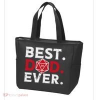 Rpg Best Dad Ever Funny Gamer Daddy Papa Tote Bag thumb 3