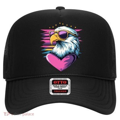Retro Bald Eagle Valentines Day Funny Gift Hat
