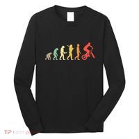 Retro Bmx Evolution Gift For Bmx Riders Long Sleeve Shirt thumb 0