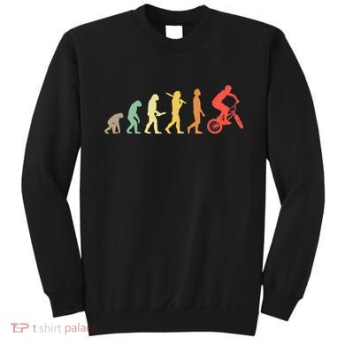 Retro Bmx Evolution Gift For Bmx Riders Sweatshirt