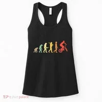 Retro Bmx Evolution Gift For Bmx Riders Women's Tank Top thumb 0