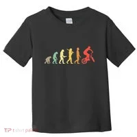 Retro Bmx Evolution Gift For Bmx Riders Toddler T-Shirt thumb 0