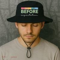 Regulation Before Expectation Autism Awareness Quote Bucket Hat thumb 2