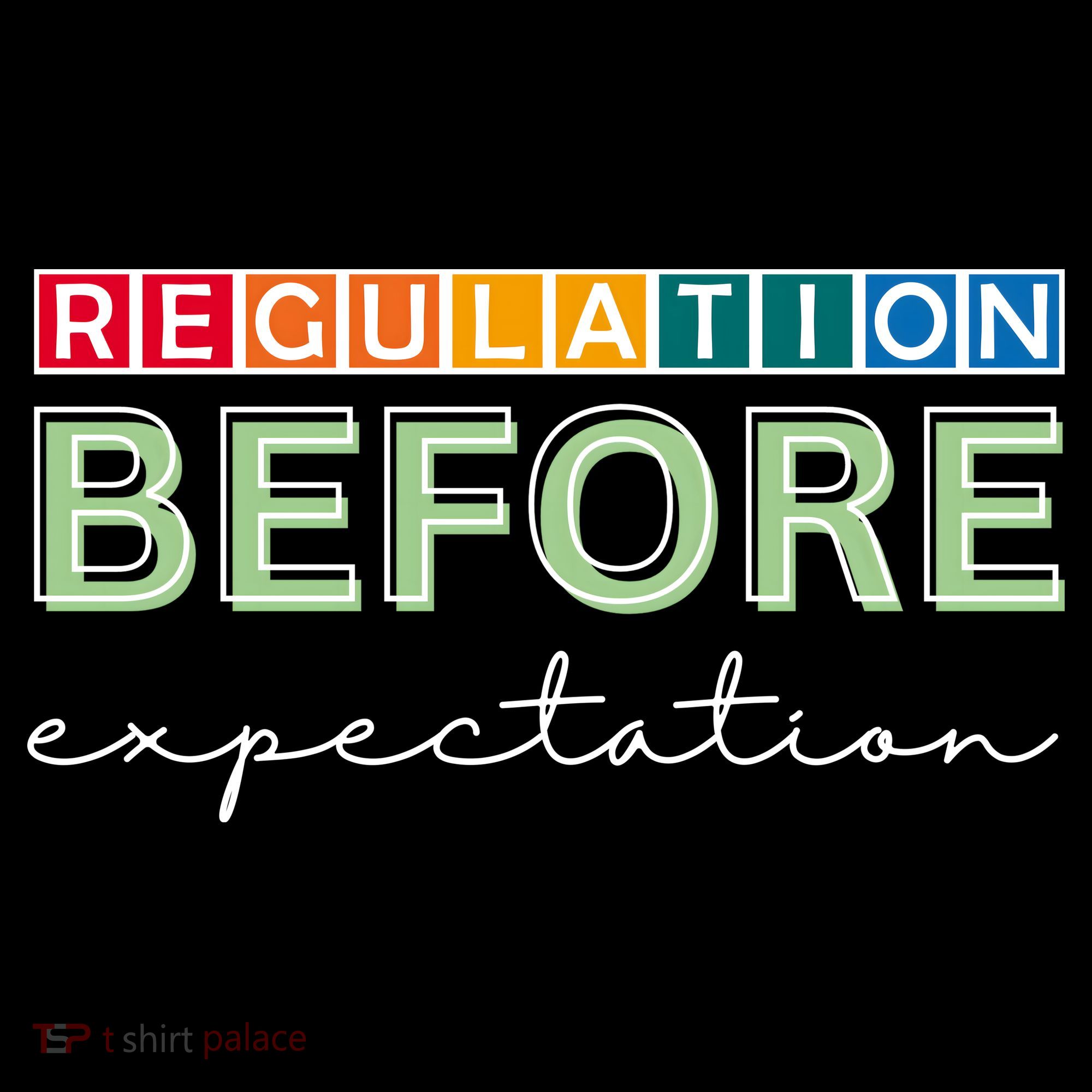 Regulation Before Expectation Autism Awareness Quote Women's Hoodie