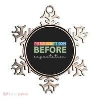 Regulation Before Expectation Autism Awareness Quote Ornament thumb 0