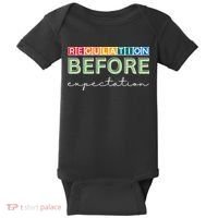Regulation Before Expectation Autism Awareness Quote Baby Bodysuit thumb 0