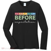 Regulation Before Expectation Autism Awareness Quote Women's Long Sleeve Shirt thumb 0