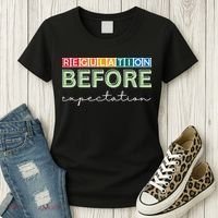 Regulation Before Expectation Autism Awareness Quote Women's T-Shirt thumb 3
