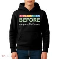 Regulation Before Expectation Autism Awareness Quote Kids Hoodie thumb 4