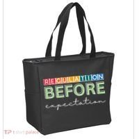 Regulation Before Expectation Autism Awareness Quote Tote Bag thumb 2