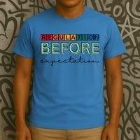 Regulation Before Expectation Autism Awareness Quote T-Shirt thumb 3