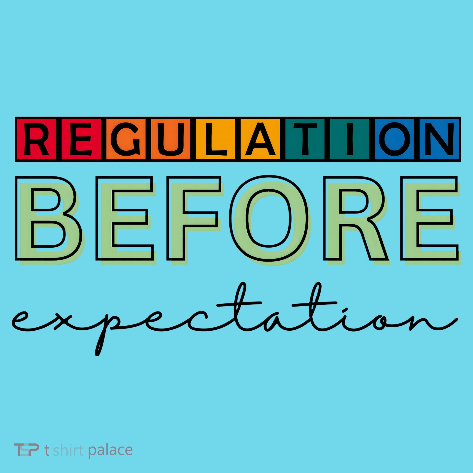 Regulation Before Expectation Autism Awareness Quote Magnet